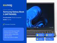 Laptop Samsung Galaxy Book 2 (NP750XEE) - BSGmag
