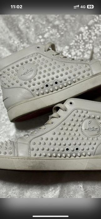 Louboutin high white
