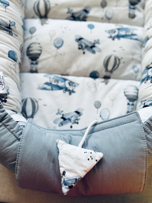 Голямо двустранно бебешко гнездо Jukki XXL