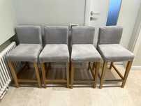 4 Scaun bar cu spătar ikea