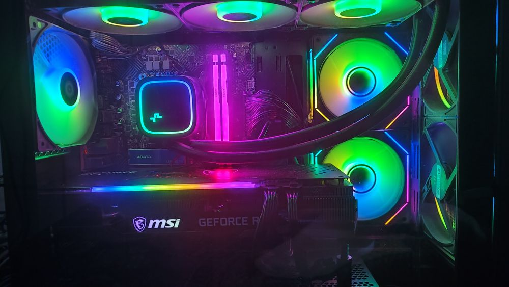 Видеокарта Nvidia RTX 3070 ti MSI X TRIO GAMING 8GB