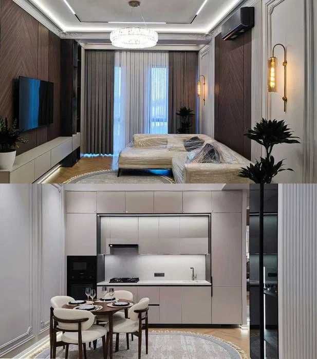 ;МирзоУлугбек‼️Wiston 3ком 74м2 евро/люкс квартира за  жк:Akay city