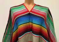 Poncho multicolor