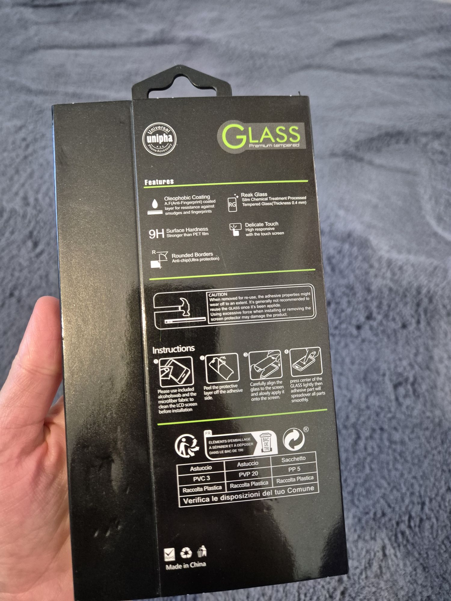 S 24- 3 folii tempered glass