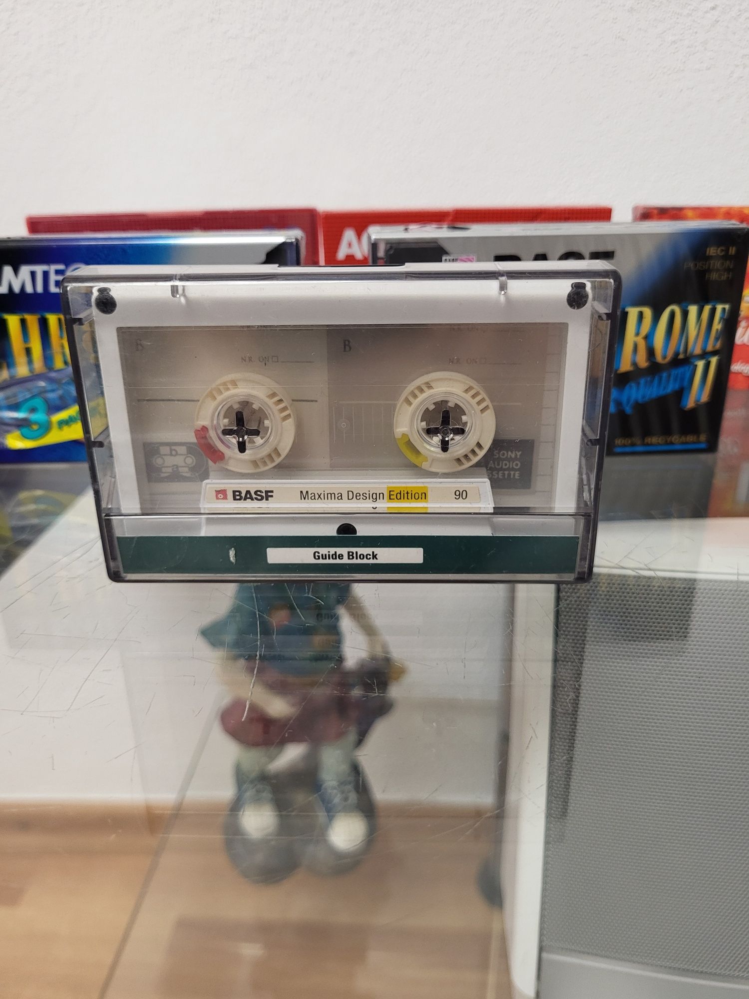 Casete Audio Maxell BASF AGFA Sigilate