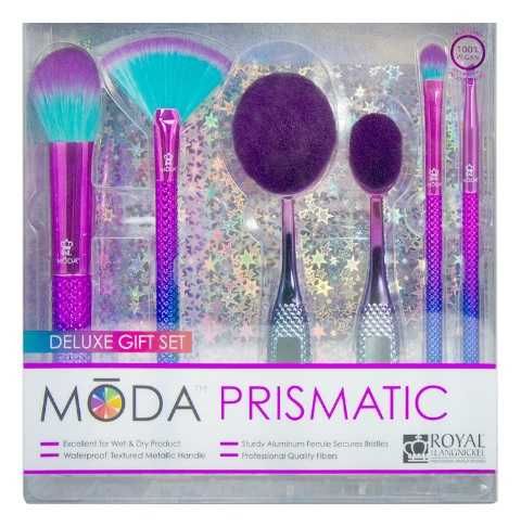 Четки за грим MODA Royal & Langnickel Prismatic 6 четки Make up