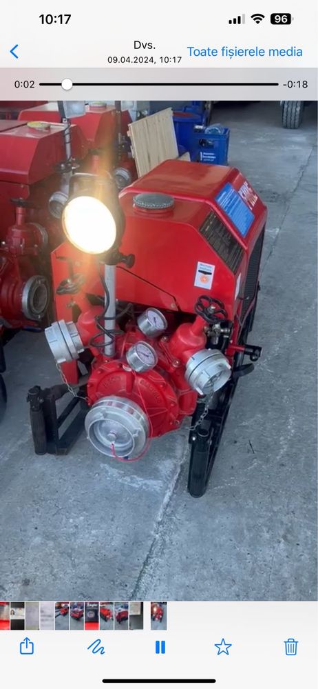 Furtun apa sorb hidrant apa Accesorii originale pompieri psi
