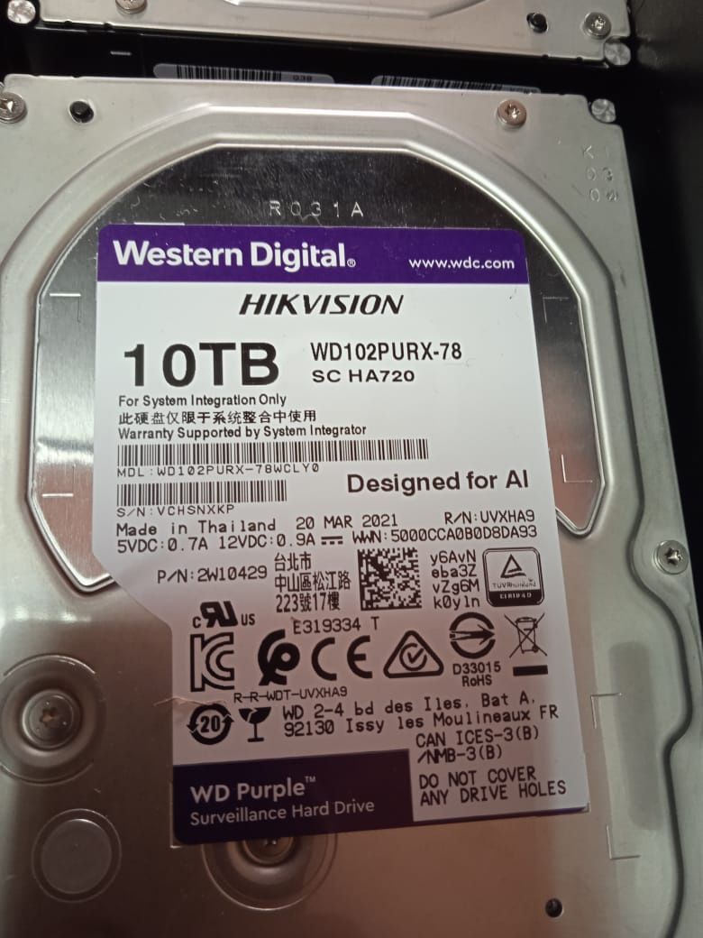 HDD western Digital 10 TB, Жёсткий диск