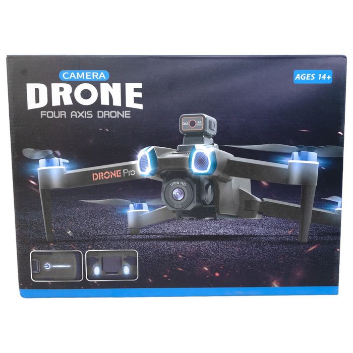Сгъваем дрон Drone Pro JC814 с двойна 4K камера, 360°