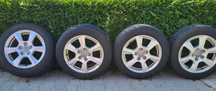 Set 4 Jenti aliaj+ cauciucuri iarna Bridgestone 205/60/R16 Audi A4