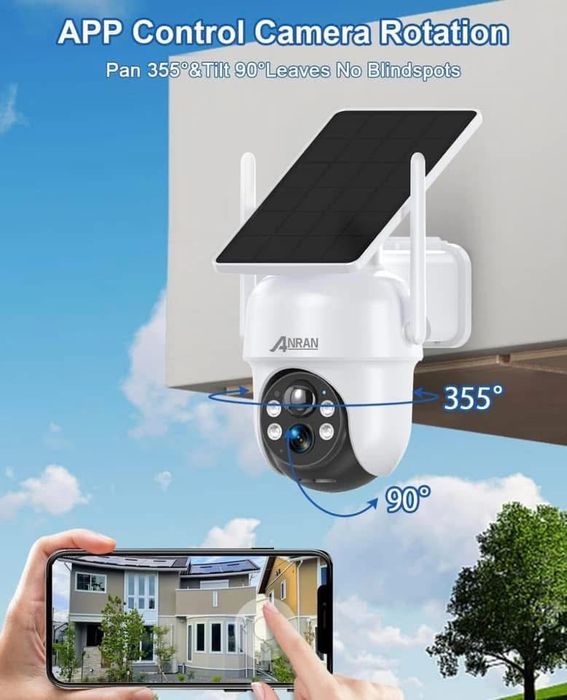 Camere supraveghere incarcare solara