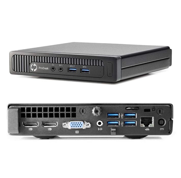 Мини Компютър HP ProDeck 600 / i3 / 8GB RAM / 1TB
