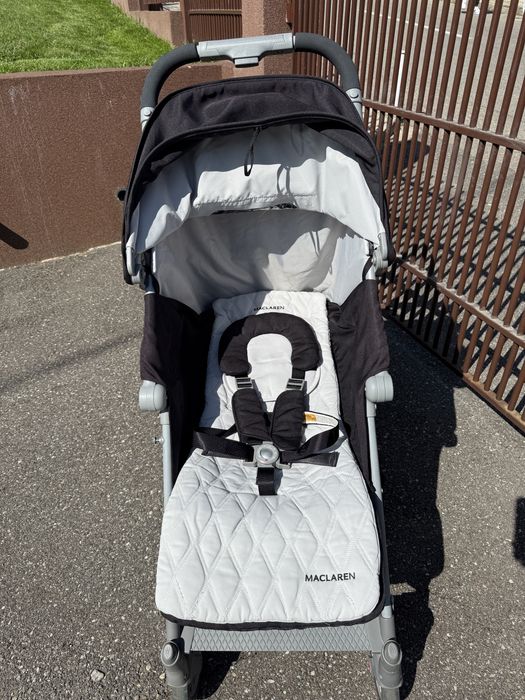 Carucior pliabil tip umbrela Maclaren Techno XLR Black/Silver