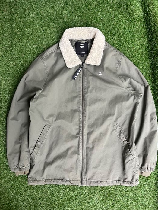 Мъжко яке / парка : G-Star Raw Rodis Teddy Coach JKT XL