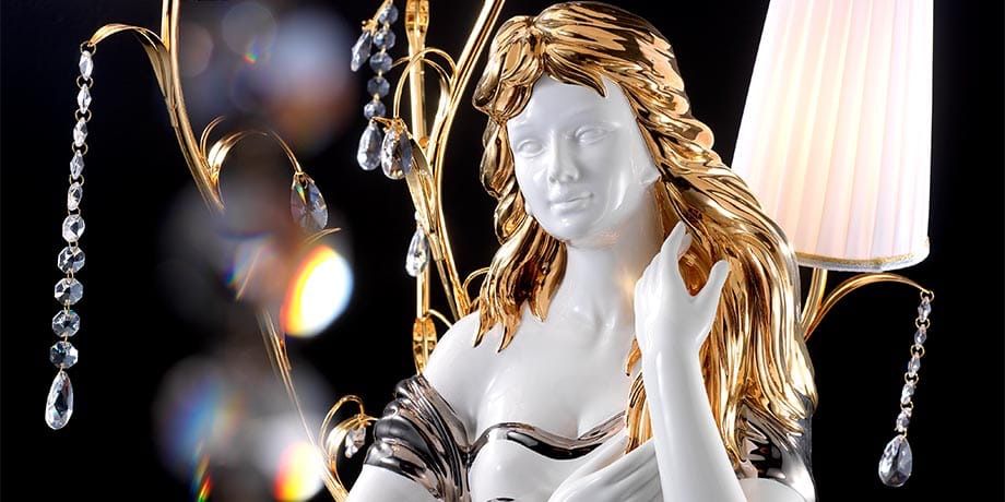 Торшер фарфор от Lorenzon