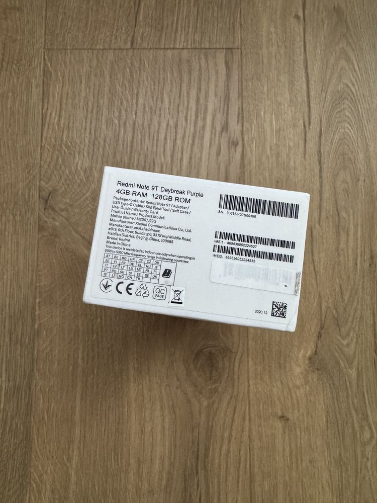 Redmi Note 9t 5G Sigilat