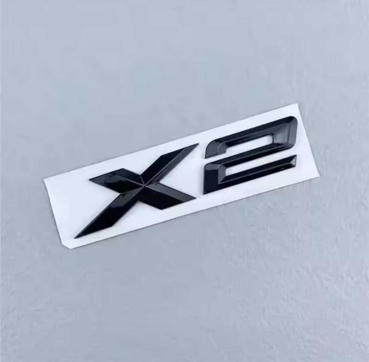 Embleme BMW X1 X2 X3 X4 X5 X6 X7 emblema stema sigla scris sticker