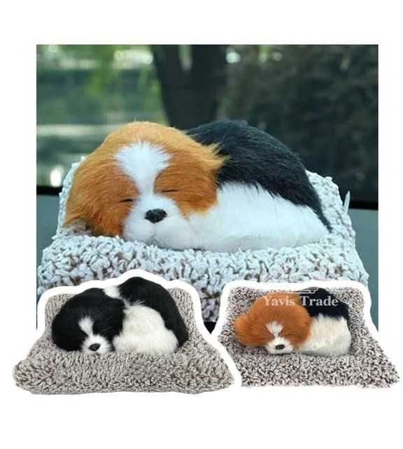 Влагоабсорбатор за кола, плюшено лаещо куче