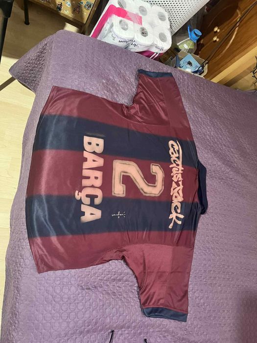 Travis Scott x Nike x Barcelona Football Jersey