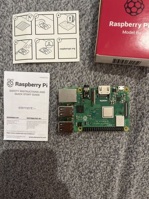 Placa de dezvoltare Raspberry Pi 3 Model B+