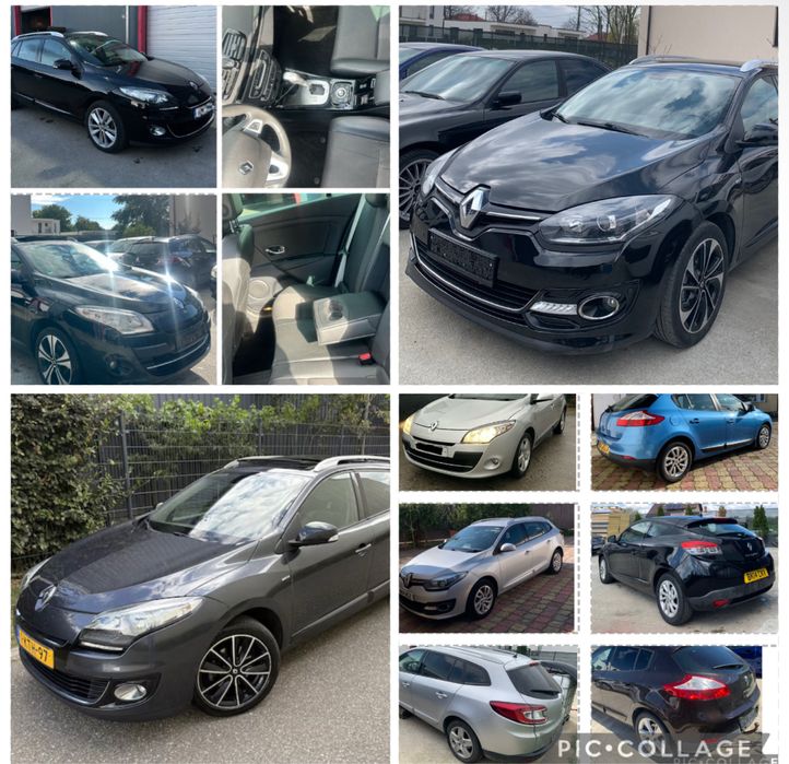 Dezmembrez piese renault megane 3 1.5dci-1.2tce bose,RLink,xenon,Led