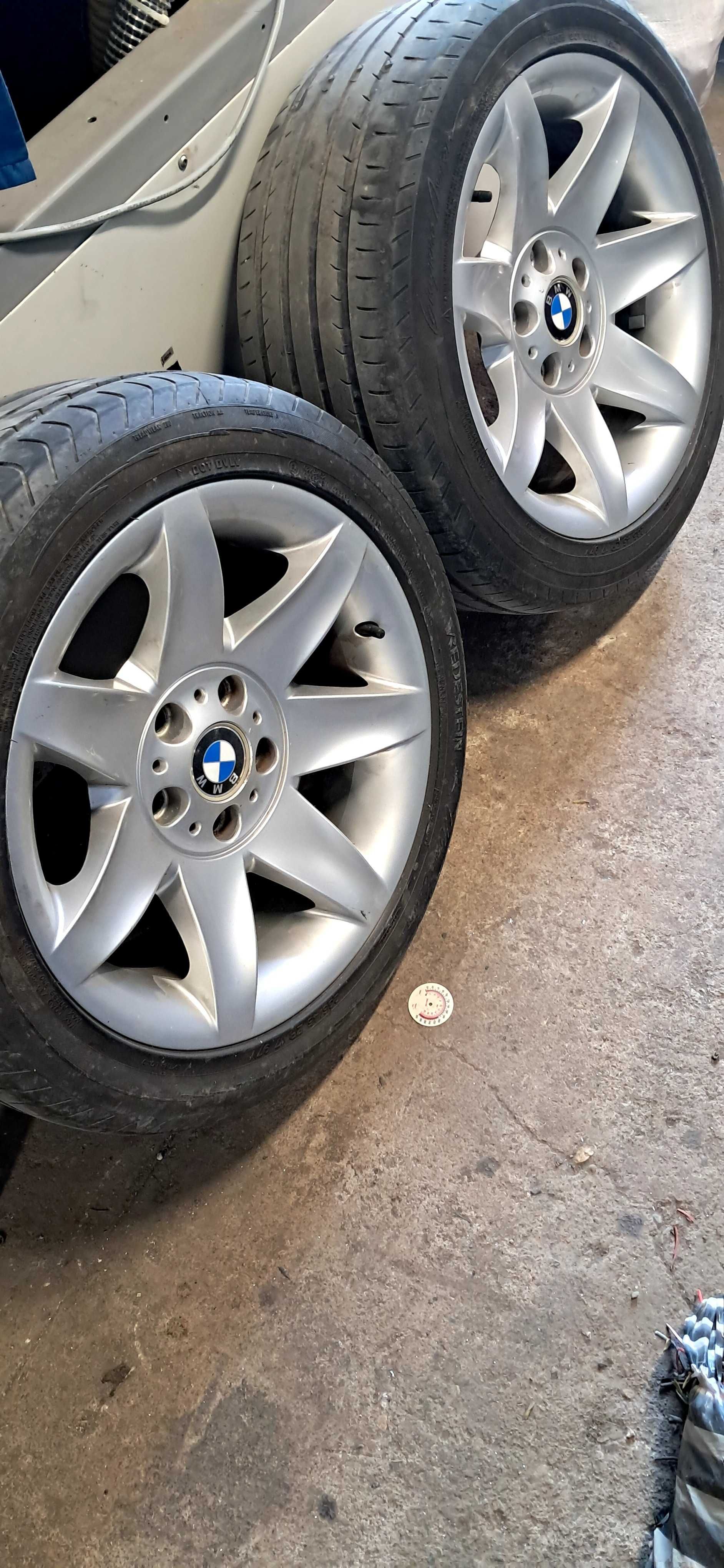 Jante Bmw originale, 17" echipate cu anvelope