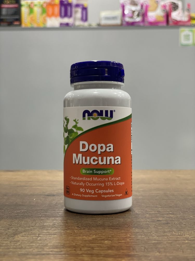 Now Dopa Mucuna 90veg capsules