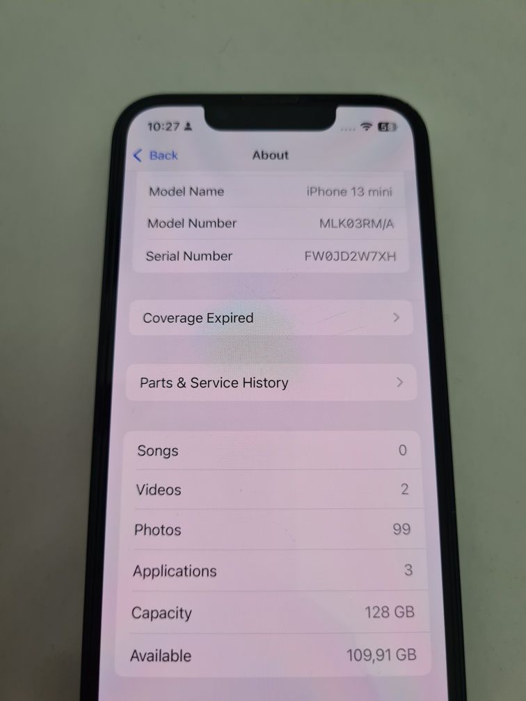 Iphone 13 mini 128gb, liber retea, stare baterie 78%