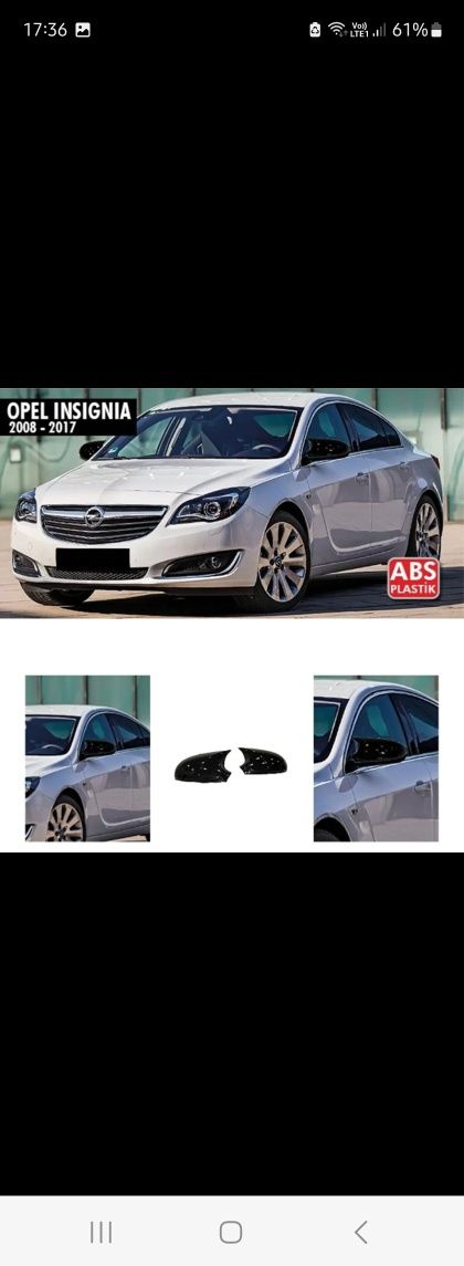 Carcasa oglinzi batman Opel insignia