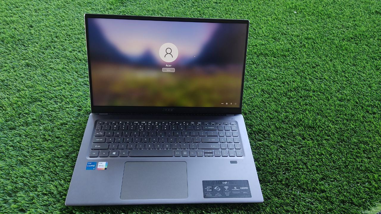 Acer Swift 3 diagnostika ekran 15,6  RAM16 GB SSD 512GB