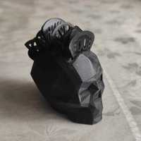 Рокерский череп с ирокезом, подставка для медиаторов