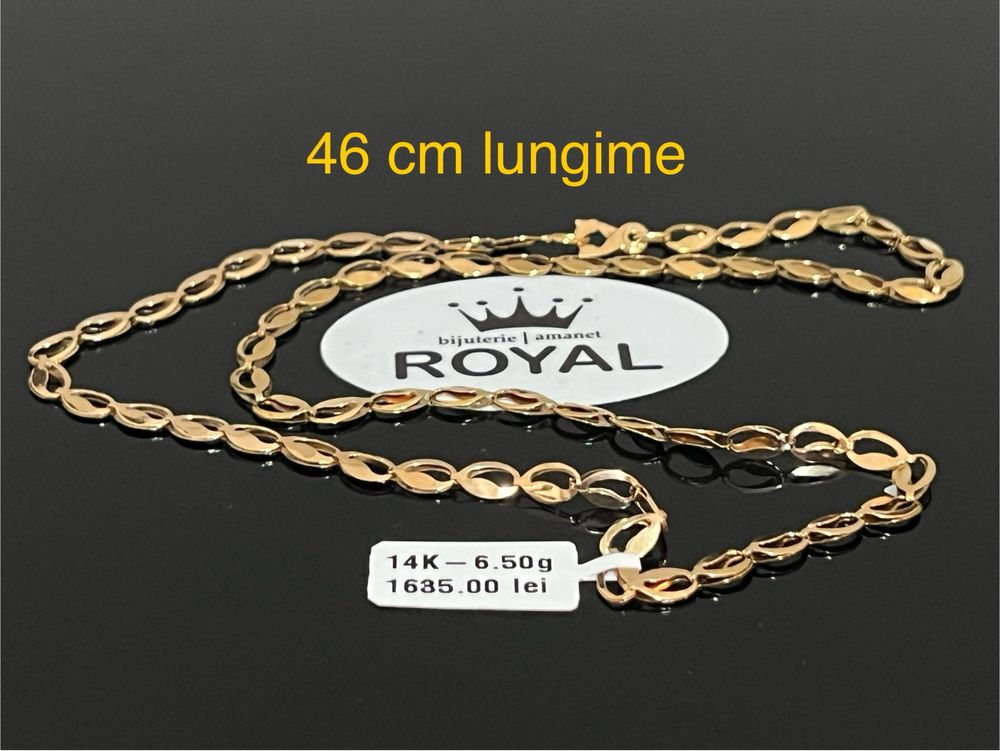 Bijuteria Royal CB : Lant aur 14k 6,50 grame