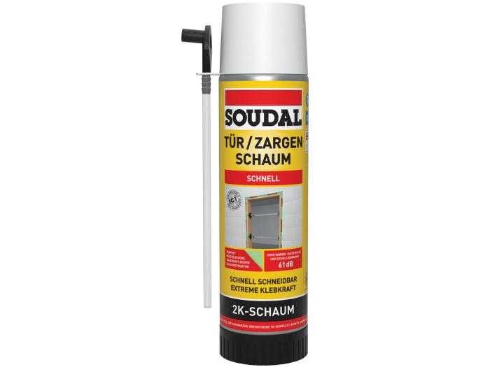 Spuma poliuretanica rapida SOUDAL 2K Bicomponenta 400ml