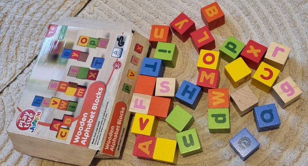 Set jucării educative pentru copii - lemn, puzzle, cărți, sortator
