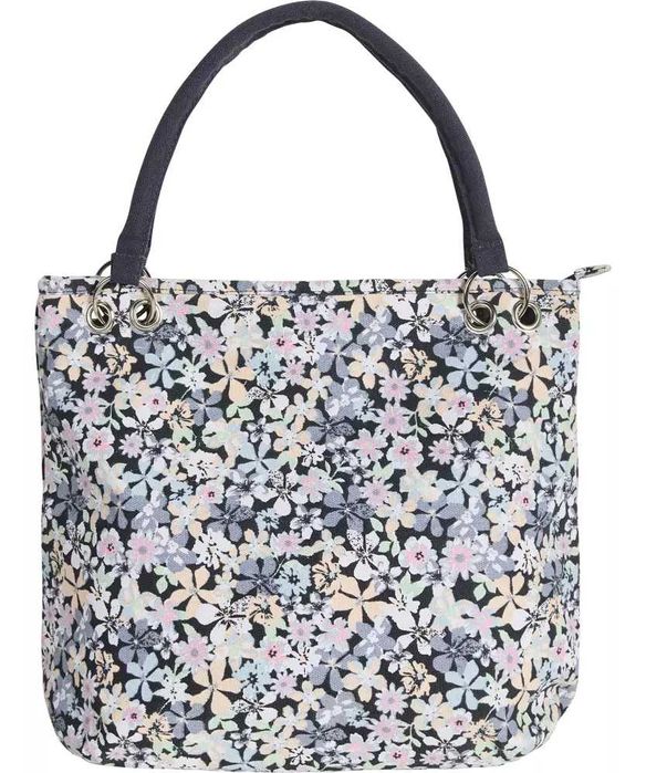 Geanta casual imprimeu floral stil jeans  geanta de umar