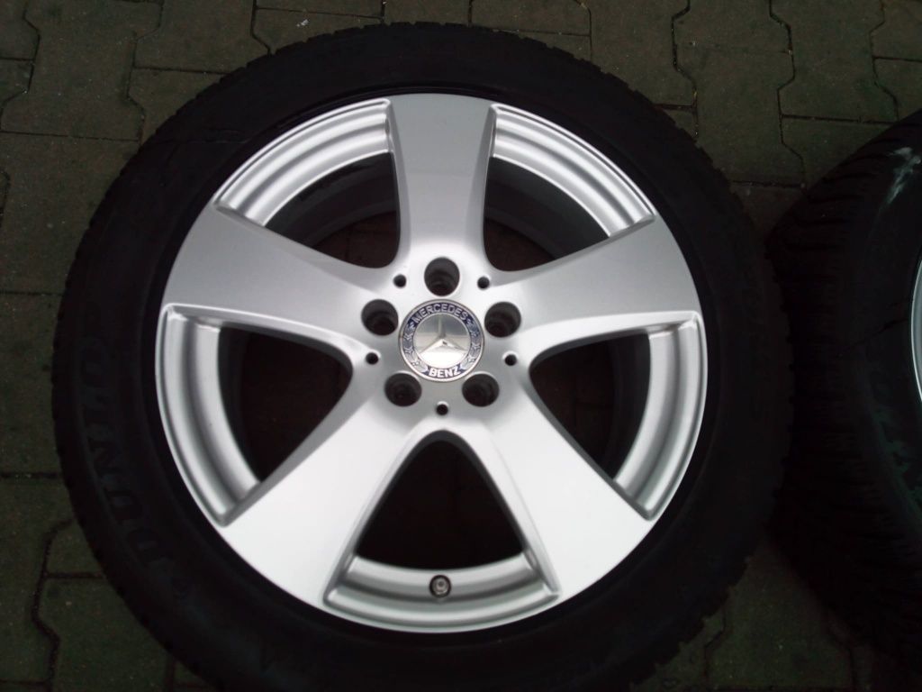 Jante originale Mercedes C class W205 17"anv iarnă Dunlop ca noi