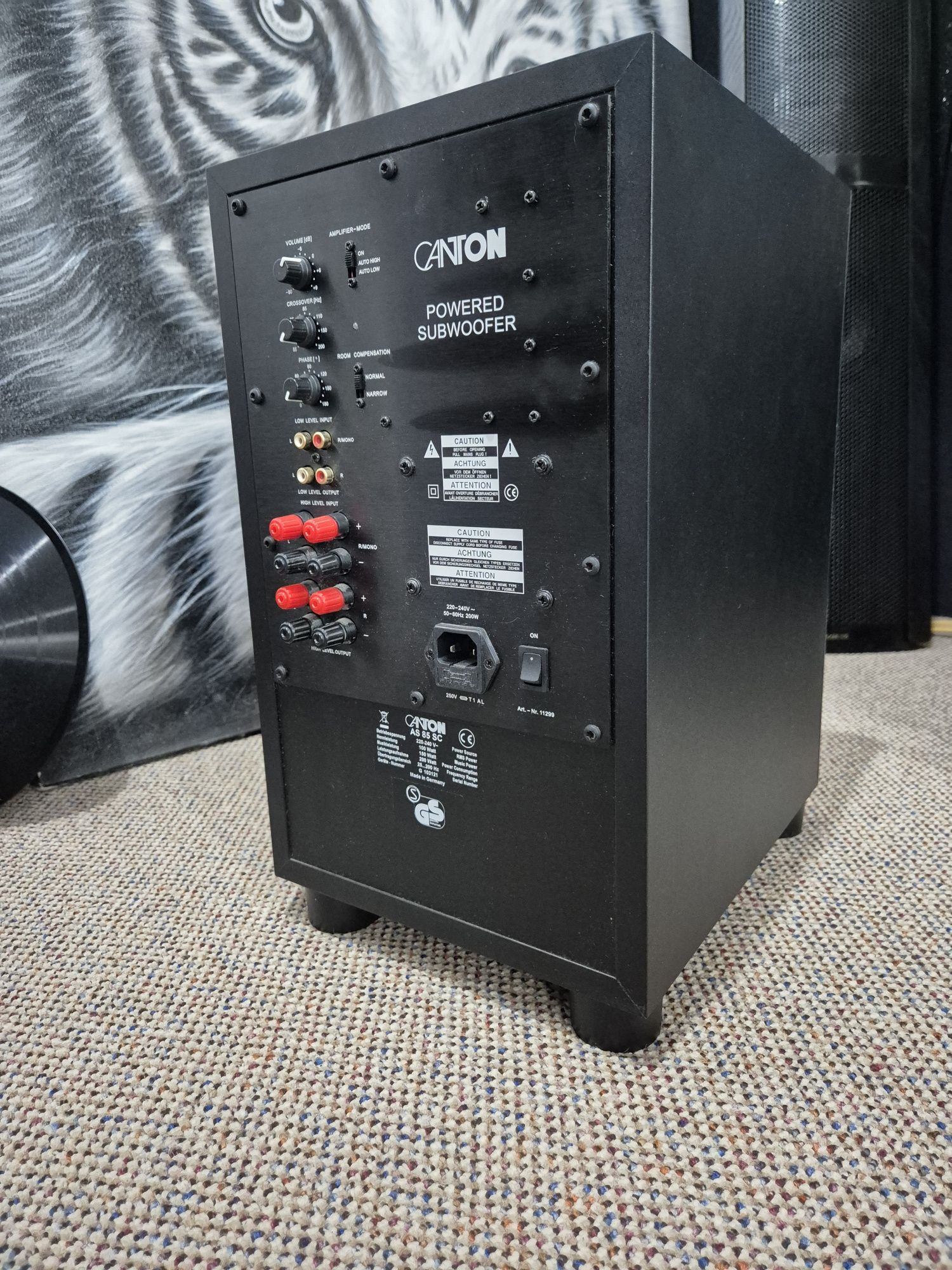 Canton AS 85 SC subwoofer activ
