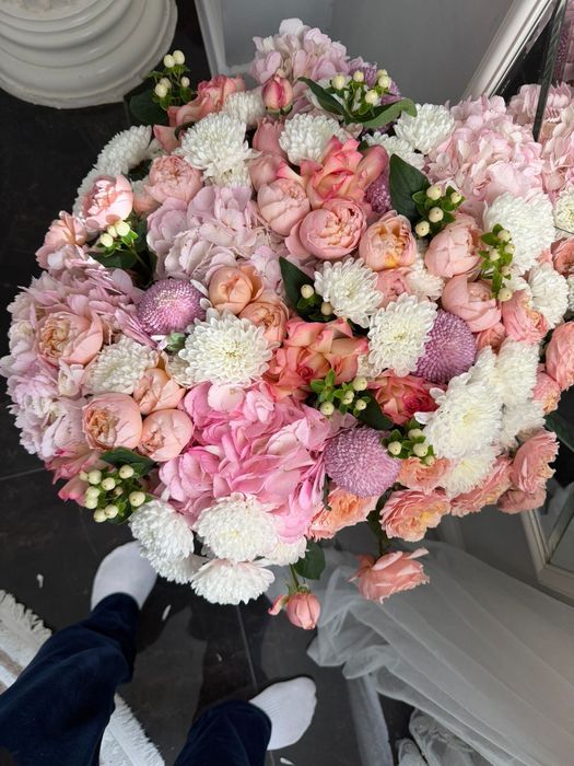 Цветы очень свежие