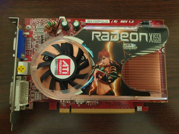 Placa video PCI Express - Ati Radeon X1550