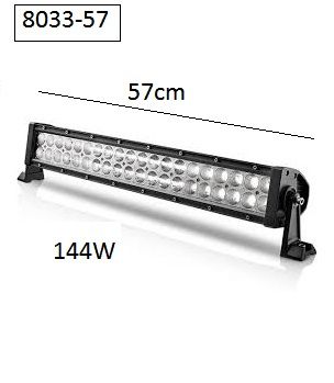 Супер мощен LED BAR, 57 см, 144W