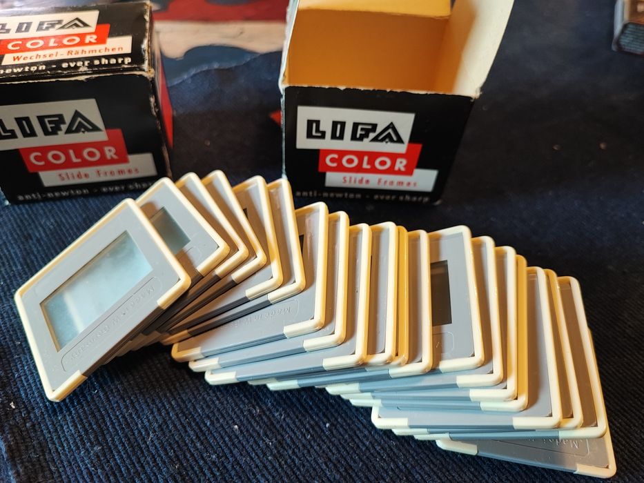 Diapozitive Diafilme rame din sticlă Lifa Color