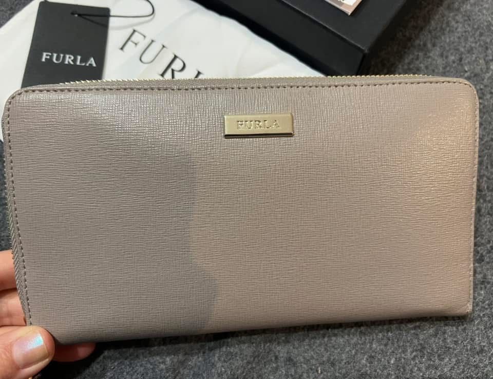Голям дамски портфейл FURLA Babylon естествена кожа