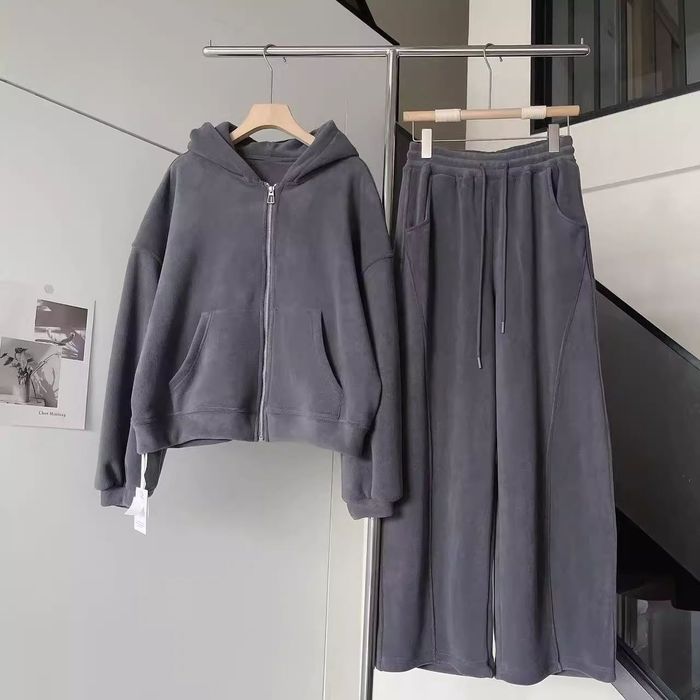 Флисовая женская двойка