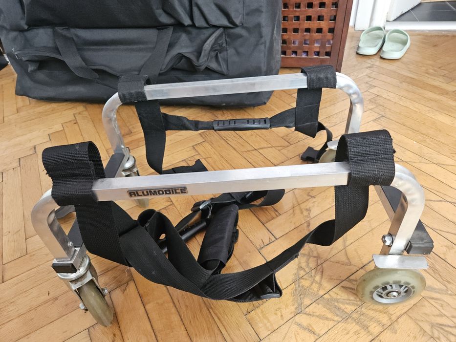 Masa masaj Porta-Lite si carucior transport, f usoara 9Kg, 1/2 de pret
