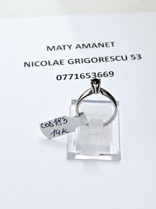 Maty Amanet Inel dama din aur 14 k 3.04 g cod 183
