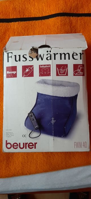 Aparat masaj picioare beurer fwm40 cu incalzire nou cutie