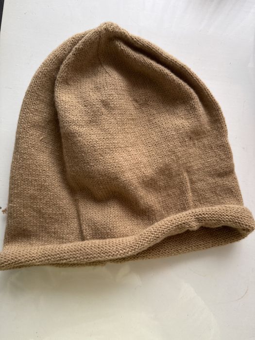 Женская шапка чулок на зиму