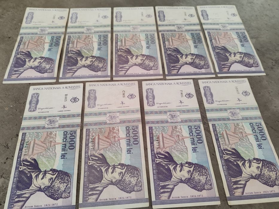 Bancnota 5000 (cinci mii lei) lei - MAI 1993