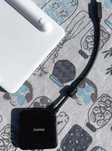 USB Хъб Hama с 4 порта, от USB Type-C към 4x USB 3.2 Type-A - 20лв