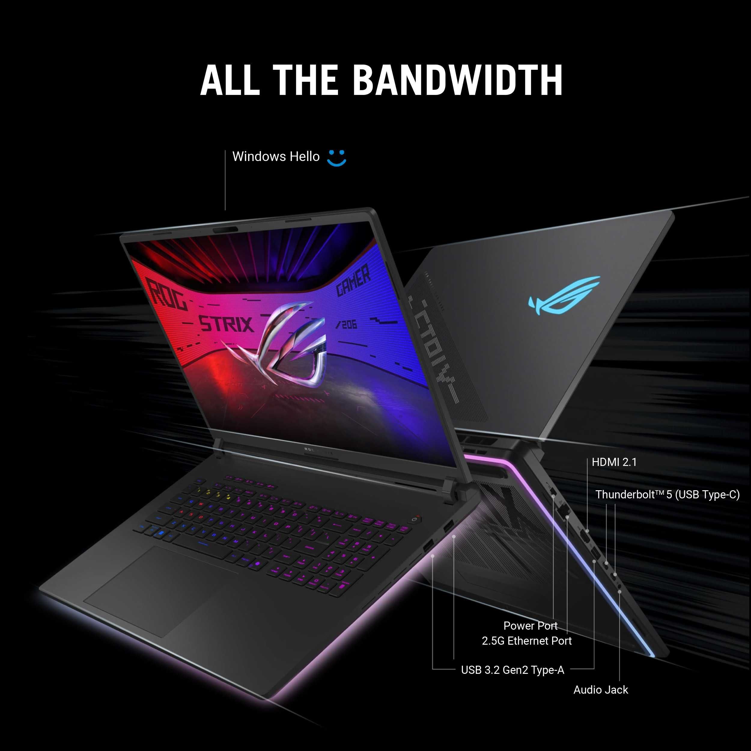 ASUS ROG Strix G16 2K Ultra 9-275HX DDR5 16GB SSD 1TB RTX 5070TI 12GB